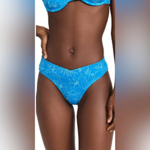 Charlie Holiday Amanda High Waisted Floral Bikini Bottom Size XS New with Tag - Picture 1 of 6
